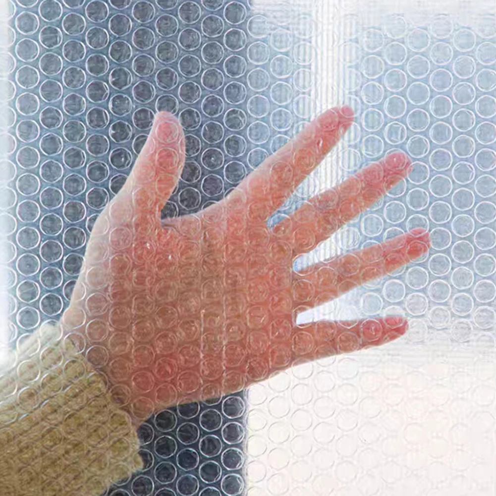 120*150 سنتيمتر فقاعة التفاف الفيلم 4 مللي متر سميكة بولي كلوريد الفينيل مريحة في الأماكن المغلقة بيئة مزدوجة خياطة منع الغبار الاستخدام الداخلي