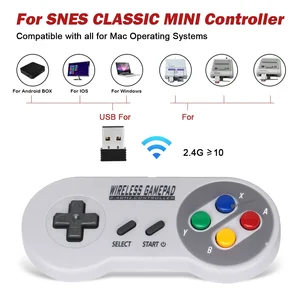 Colorful Wireless Game Controller, 2 Reciever, Joypad, Joystick, SNES Gamepad, Mini PC, Windows, Switch Oled and NS Switch, 2.4G 10 Main Sales Control Super Nintendo - №8