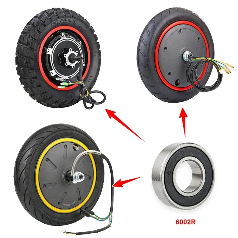 Roulement de moteur interne de précision à grande vitesse pour scooter électrique, compatible avec Ninebot G30, ES2, E22, Xiaomi M365, Pro2, ata 3, 6002RS