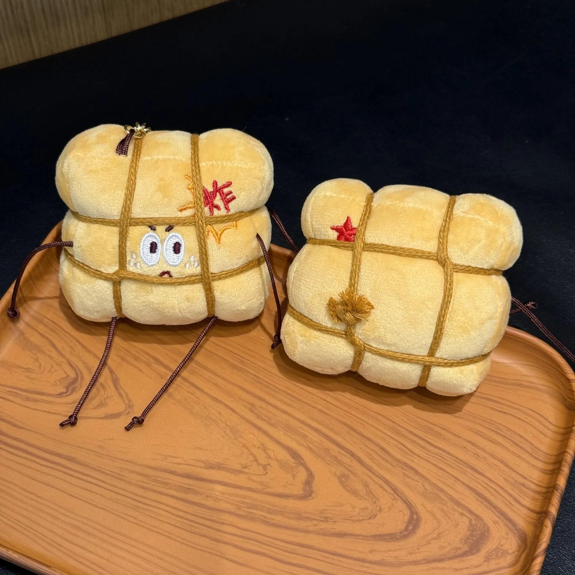 New Cute  Packaging Small Pendant Plush Toy Doll Book Bag Hanging Decoration Keychain Doll