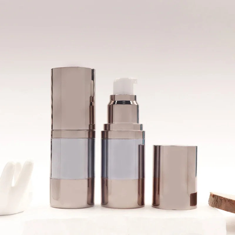 1 stücke 15 ML Airless Vakuum Flasche Leere Airless Kosmetik Leere Pumpe Flasche Pumpe Kunststoff Verarbeitung Bequeme Reise Flasche