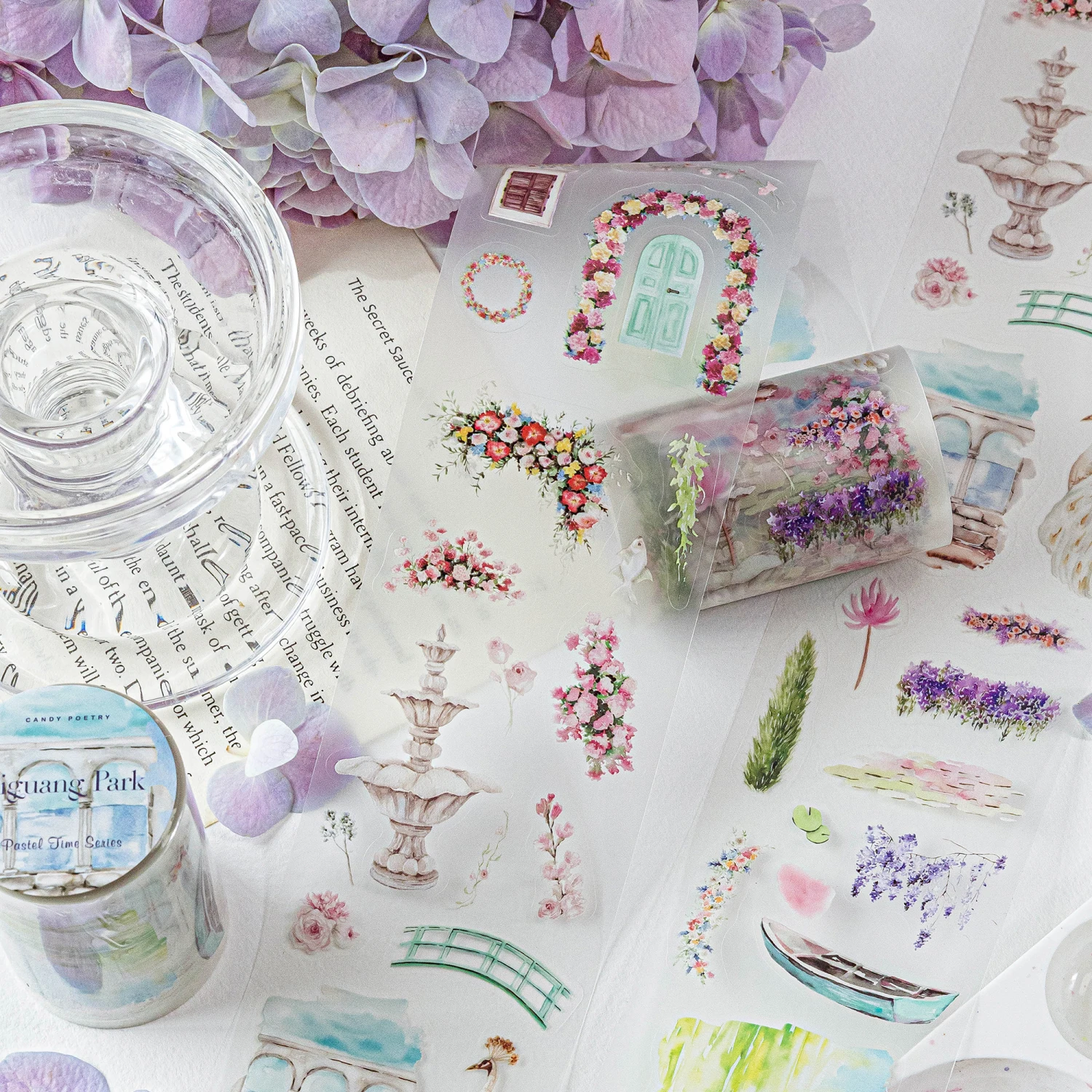 

60 мм * 2 м светлый цвет, серия Time Ins PET, наклейки для высечки, украшение для коллажа, сделай сам, наклейки для скрапбукинга ручной работы