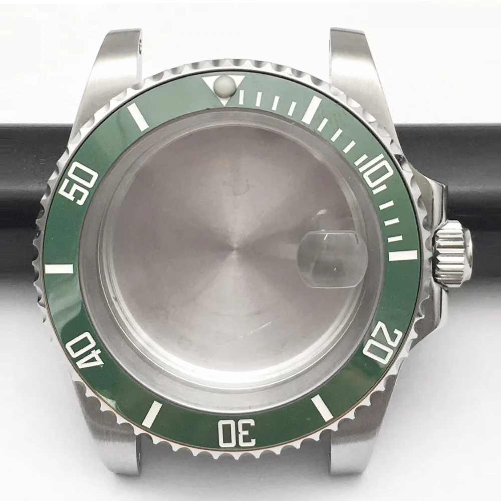 40 مللي متر ساعة فضية مقاوم للماء صالح 8215 8200 GD2813 GD3804 NH35 NH36 حركة استبدال أجزاء #5