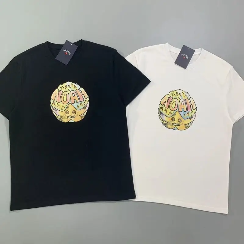 Star T-Shirt Décontracté À Manches Courtes Pour Hommes Et Femmes, Européen Et Mohamedin, Imprimé En Pur Coton