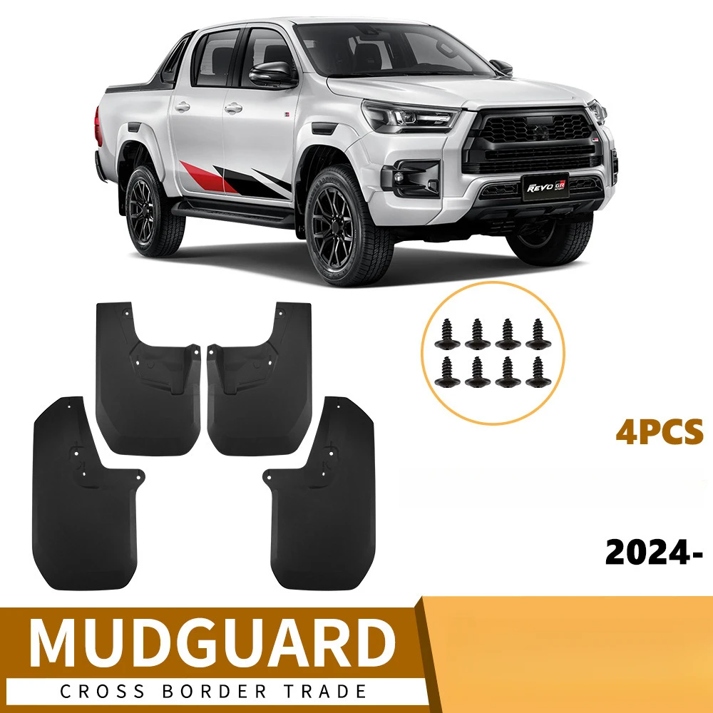 

4 PCS Mud Flaps Car Mudguards Splash Guards for Toyota 4Runner 2003-2009 Front and Rear Fenders Car Accessories Styling