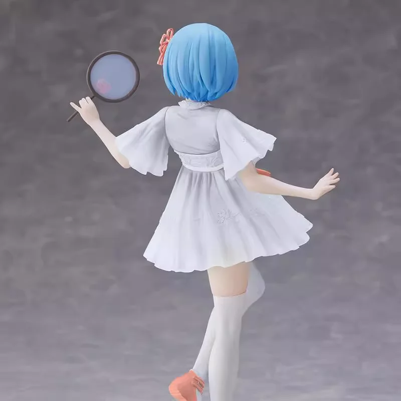 Disponibile originale TAITO Coreful Re: Vita in un mondo diverso da Zero REM Abito bianco in stile cinese Figura anime Ornamenti per bambole