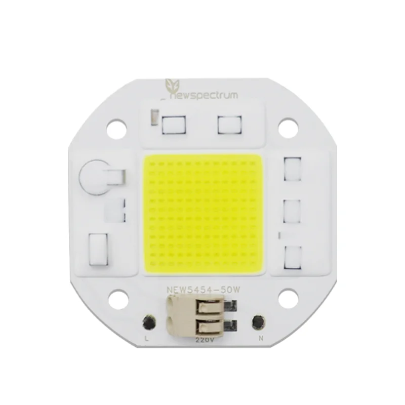 Lehimsiz 50W LED çip 20W 30W AC 220V COB lamba boncuk UV Matrix için LED matris lamba DIY lamba açık DOB çip ışık projektör