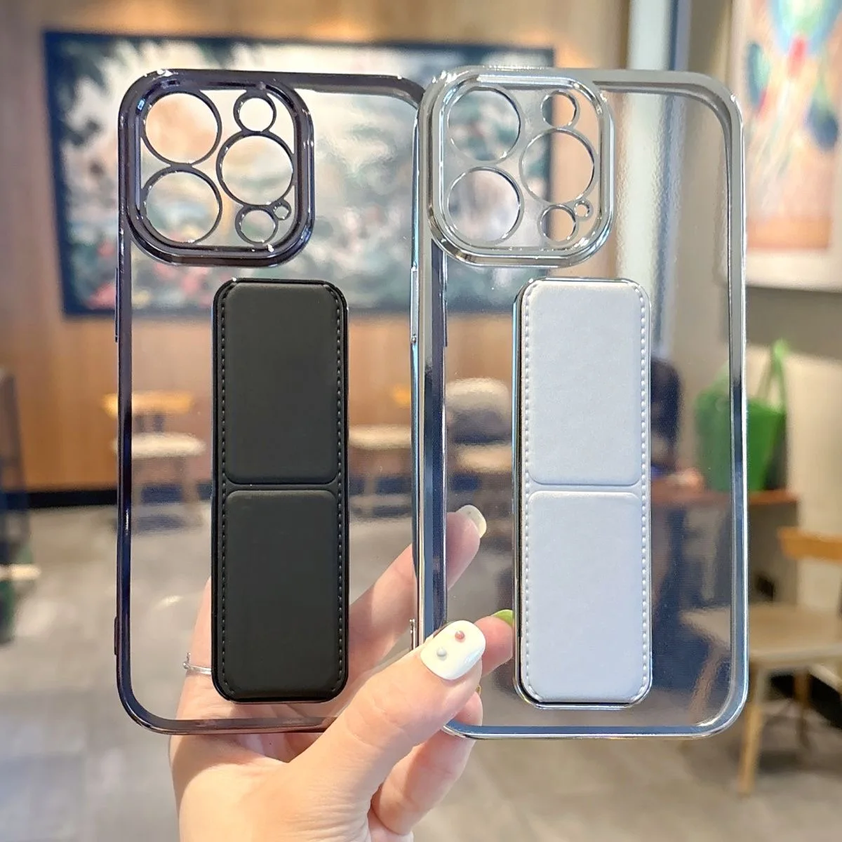 

Для Iphone 16 15 14 13 Pro Max Чехол с ремешком на запястье Магнитная подставка Подставка Силиконовый мягкий защитный чехол для Iphone 11 12 Поддержка