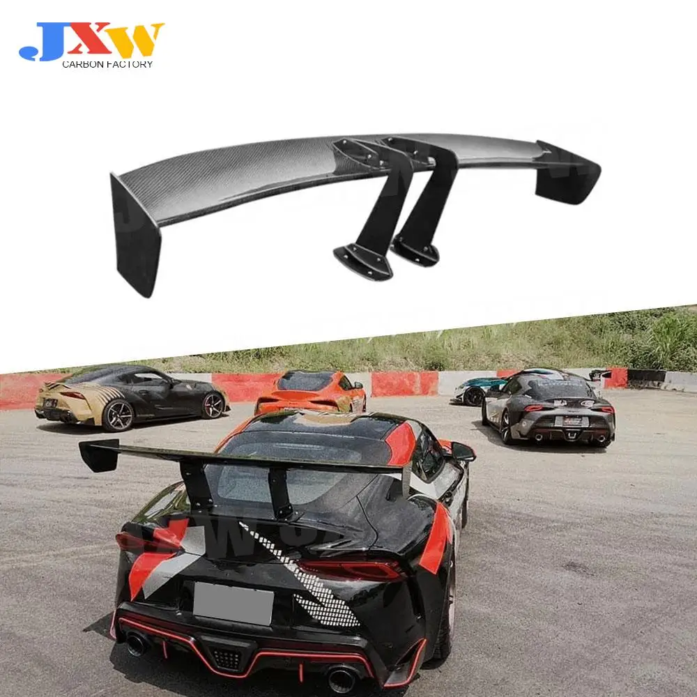 

GT Style Carbon Fiber /FRP Duckbill Rear Trunk Wing Spoiler For Toyota Supra GR A90 A91 2019 2020 + Rear Trunk Duck Spoiler Wing