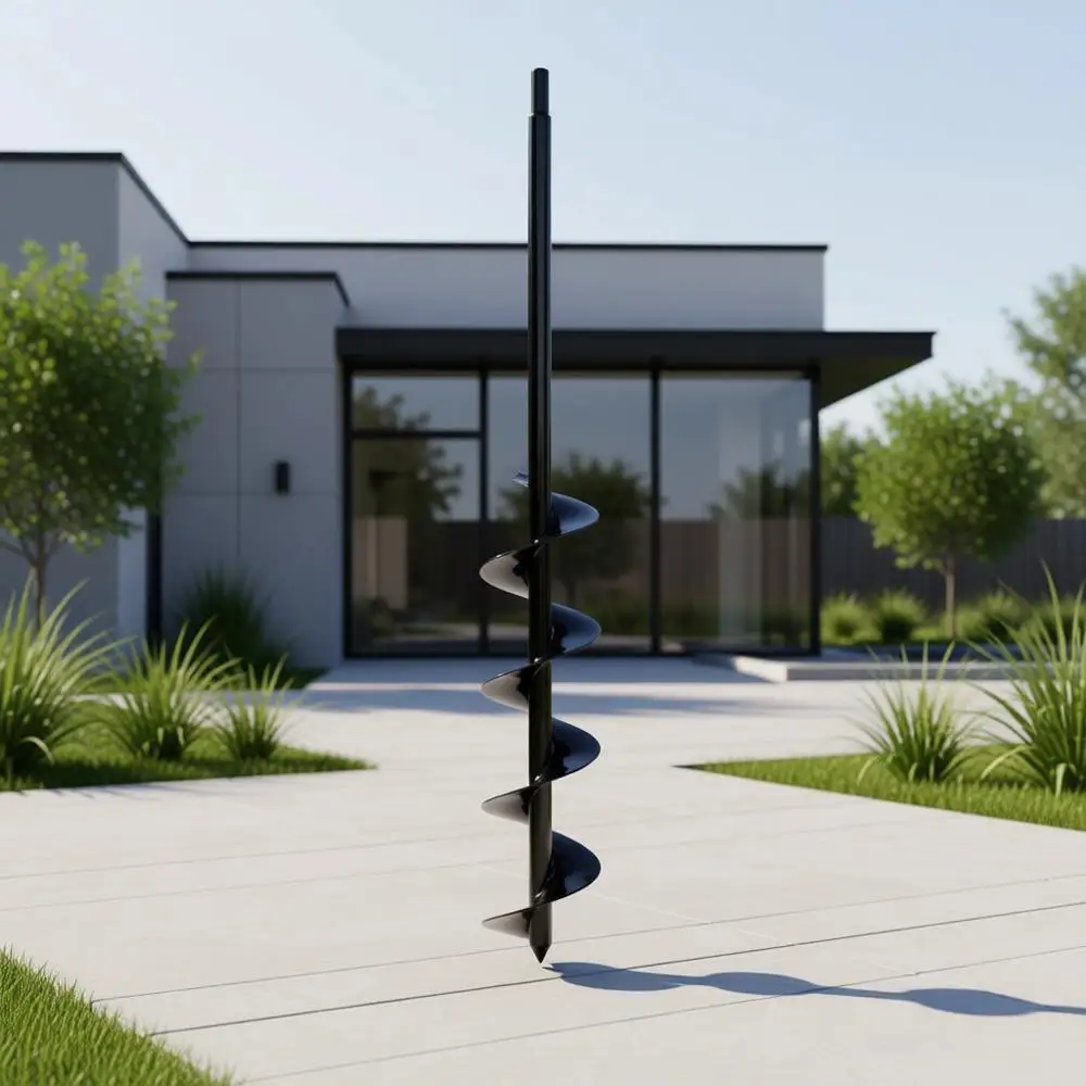 

Набор из 3 садовых буров (шнеков) с шестигранным приводом 1/2 дюйма для глубокого посадки и бурения