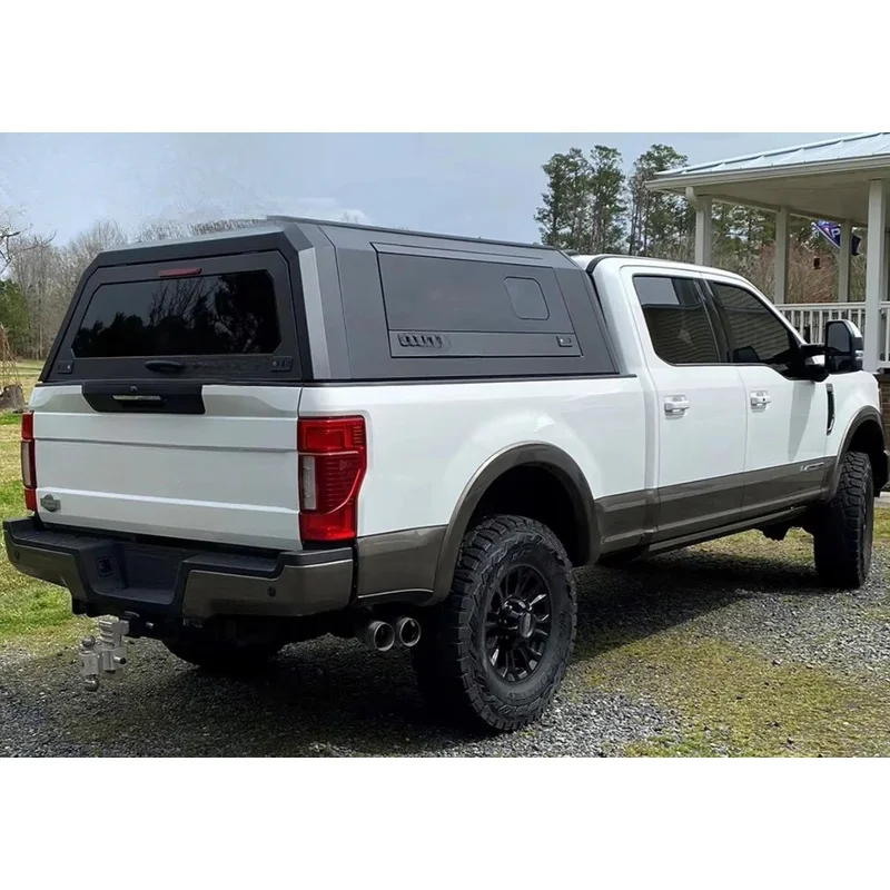 Pickup Topper Hardtop Tonneau Cover Canopy All Truck Models With Slide Window Tent Water Tank Or Roof Rack Tool Box