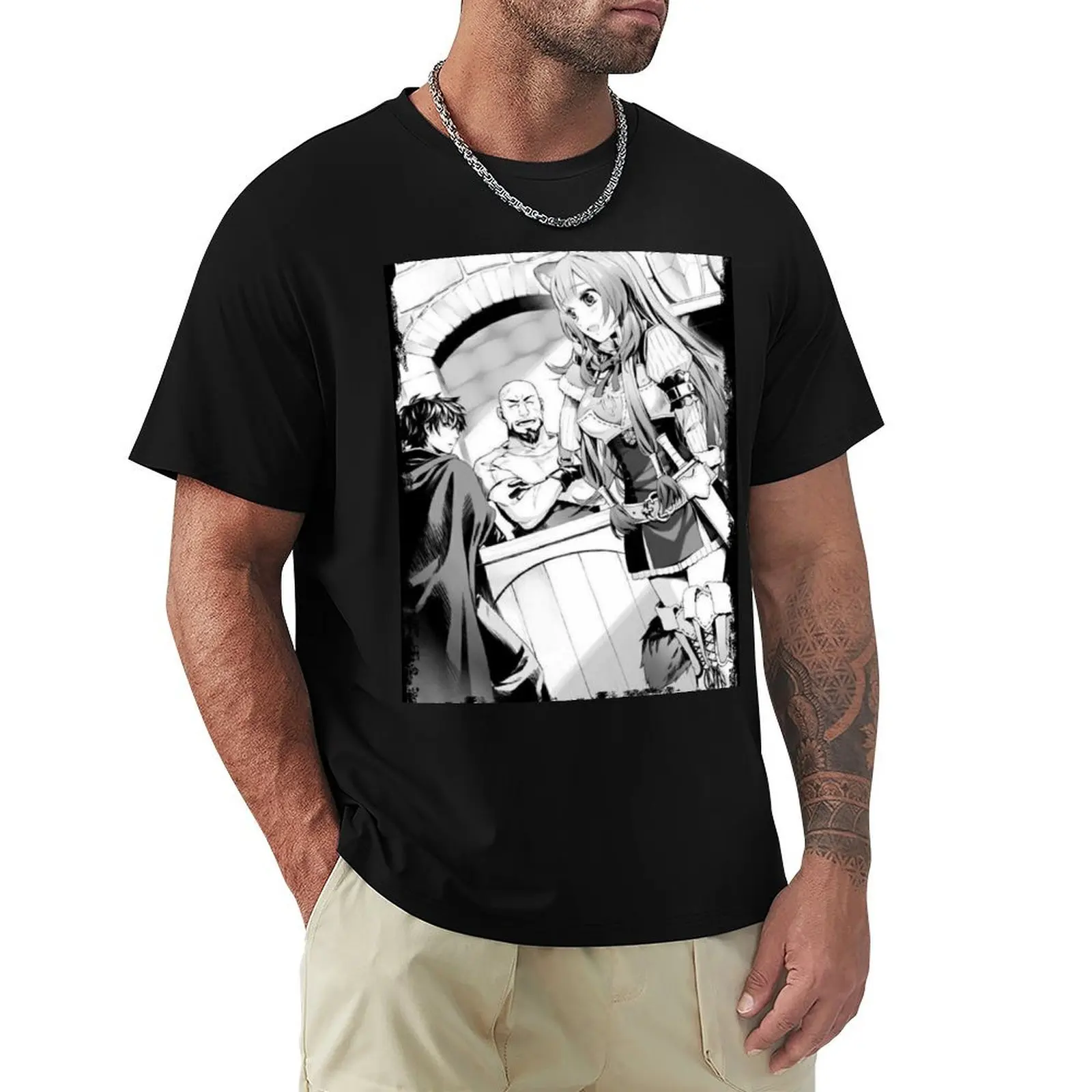 

Tate no yusha T-Shirt Short sleeve tee Personalized t-shirt t shirt men