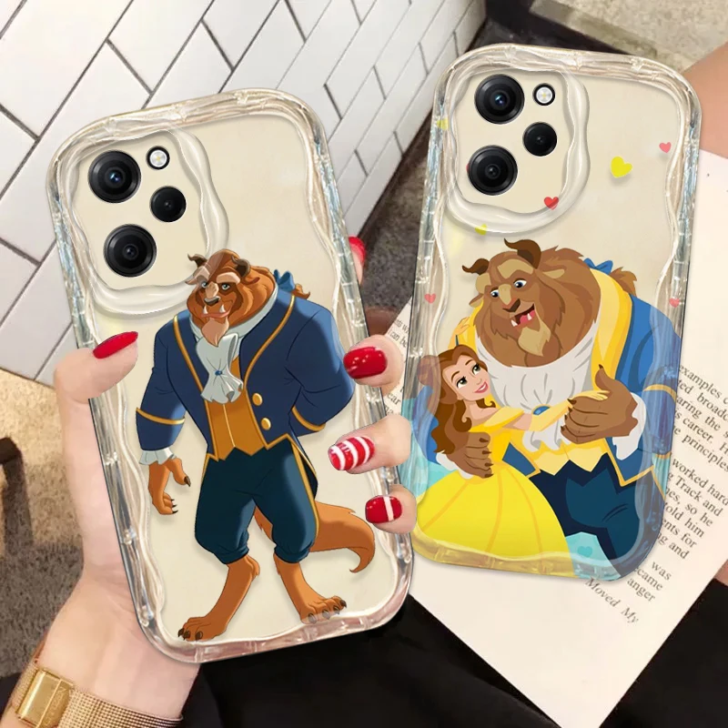 Beauty And The Beast Belle Cover For Xiaomi Redmi Note 13 12 12Pro 11 10 Pro POCO F4 X3 X4 GT X5 X6 Wave Oil Phone Case