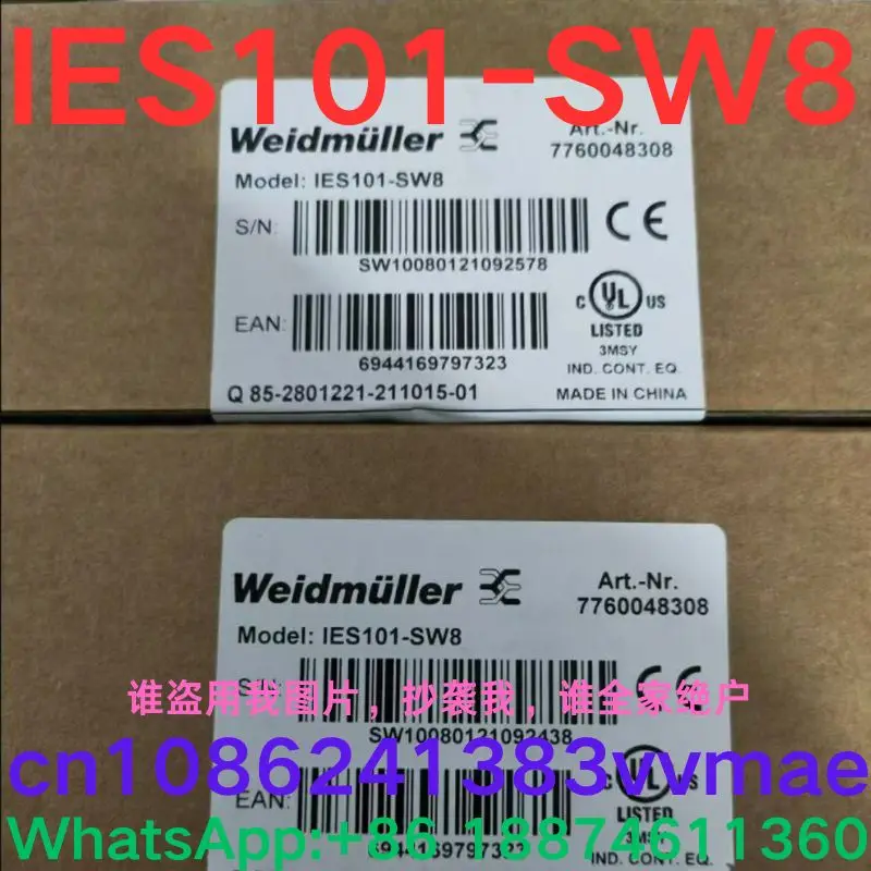 brand-new Weidmuller 5-port switch IES101-SW8  7760048308