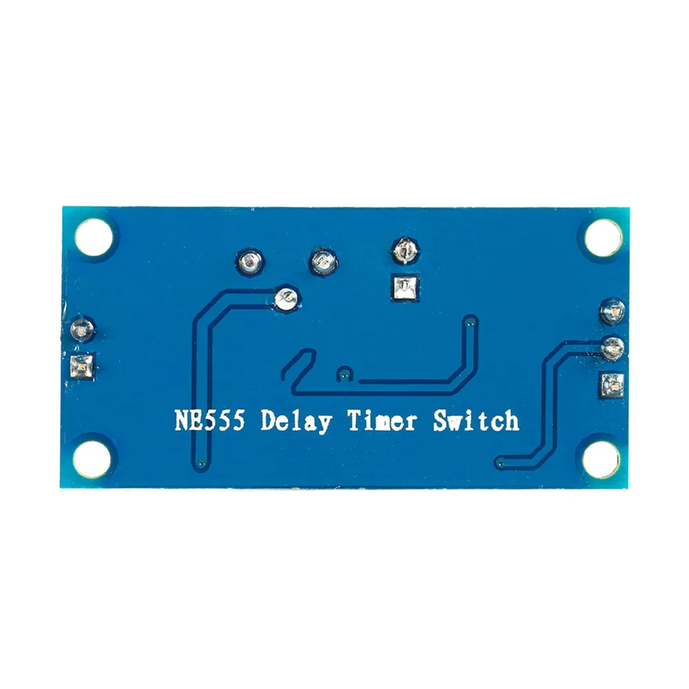 NE555 Chip Adjustable NE555 Module 5-12V 0-120s Delay Signal Generator Module External Trigger External Trigger Delay Module
