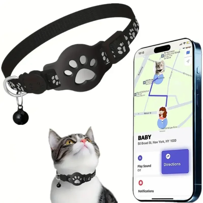 （Apple Dedicated）Multifunctional Pet Smart GPS Trackers Cat Trackers GPS Collar Pet Kitten GPS Collar Pets Accessories
