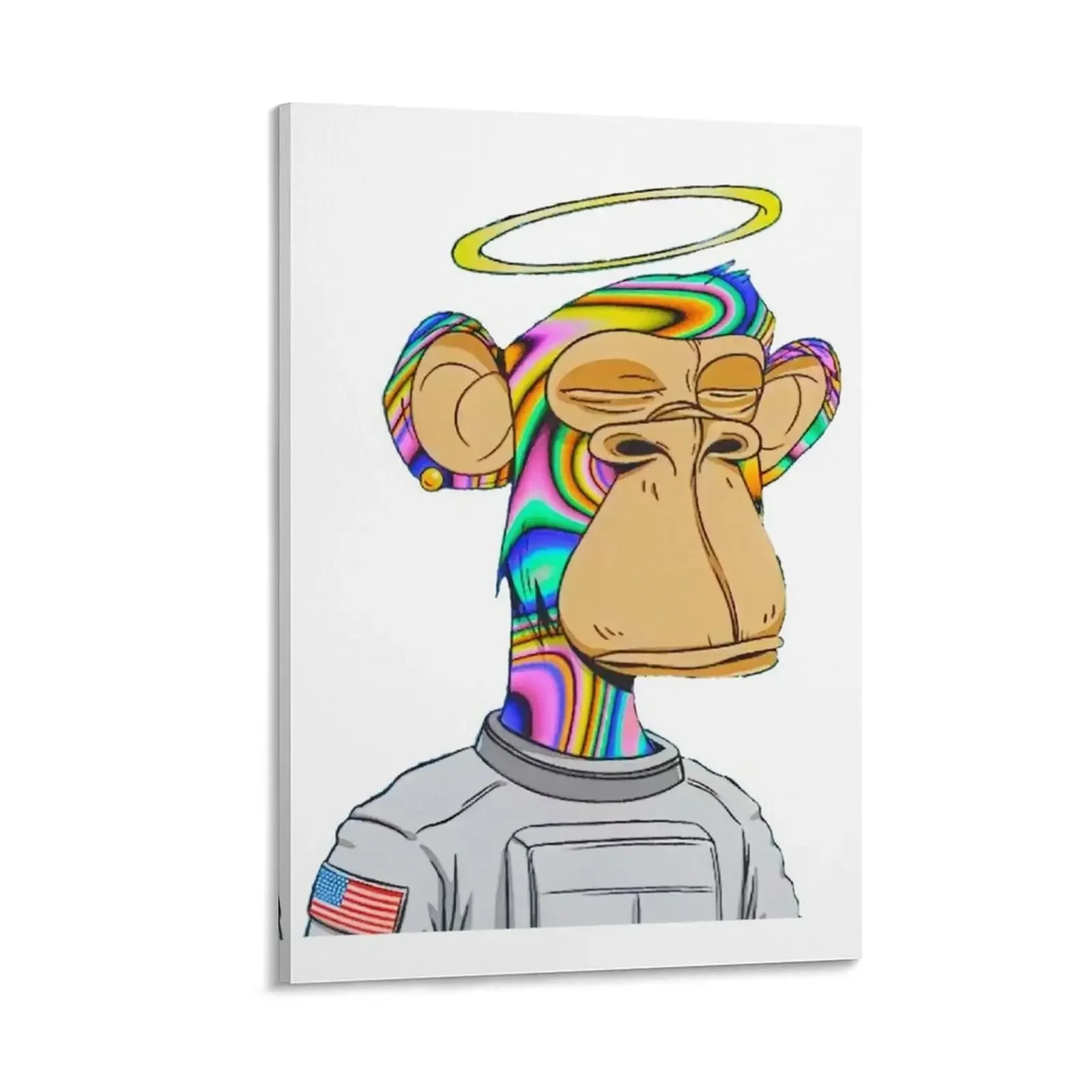 

NFT Space Monkey Canvas Painting Decorative painting for bedroom anime decoration anime room decor