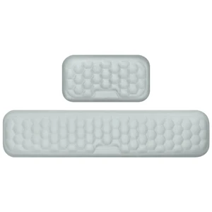 Mousepad Ergonomis Keyboard Mouse Sandaran Tangan Kantor Mengetik Perlindungan Bersantai Pergelangan Tangan Busa Memori Alas Mouse Komputer Laptop Meja Tikar 12 alas mouse mobil penjualan terbaik - №