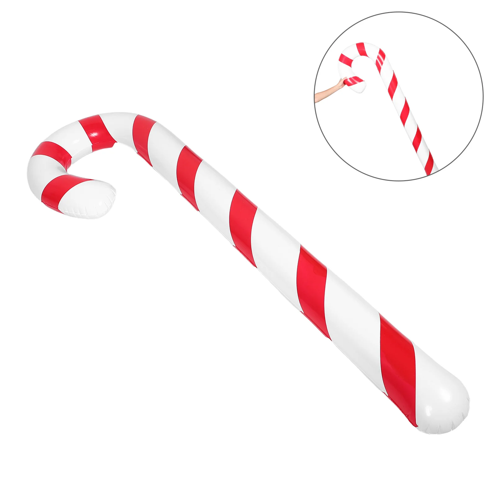 

Oversized Inflatable Candy Cane Giant Blow Up Christmas Decoration PVC Outdoor Indoor Party Holiday Candy Cane Decorations