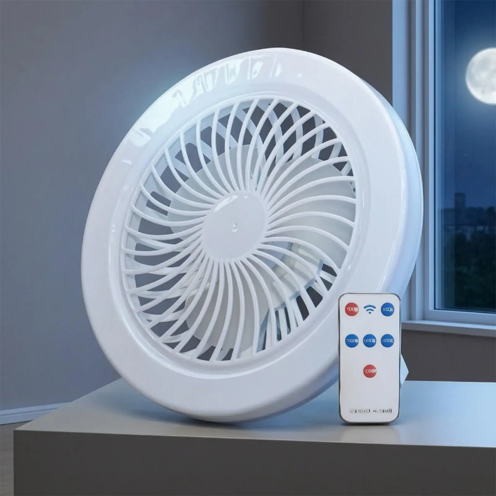 Solar Fan Light Type-C Charging USB Rechargeable Fan Light Solar Fan Light Type-C Charging USB Rechargeable Fan Light