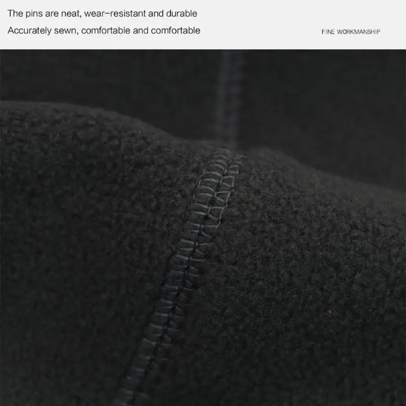 

39BD Мужская мягкая флисовая шапка без полей Зимняя теплая шапка для мальчиков-подростков Спортивная шапка