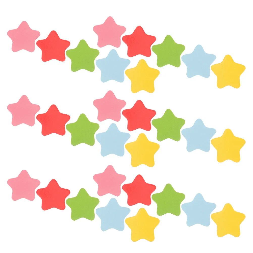 

100 pcs Star Magnets Bright Fridge Decal For Office Home Decor Reward Chart Magnetic Decorations Whiteboard Wall