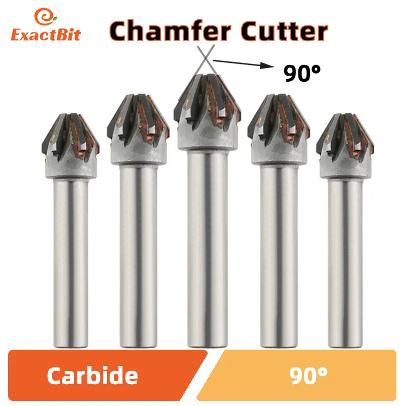 

Countersink Drill with Brazing Carbide Blade Drill Drill Bit Set For Metal Cone Stage Drills Chamfering Milling Tool For Metal