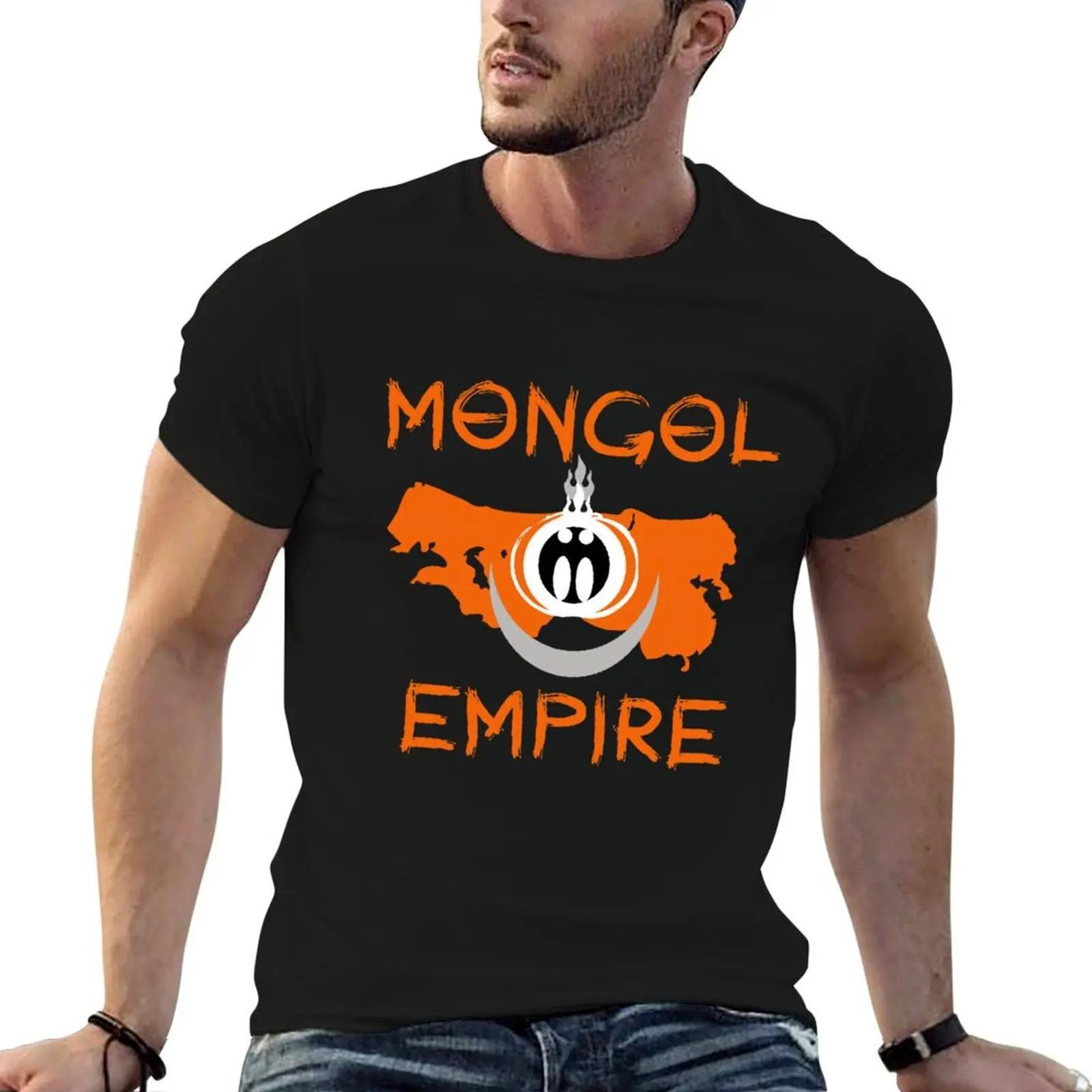 

Mongol Empire T-Shirt t shirt man cotton man t shirt cotton T-Shirt