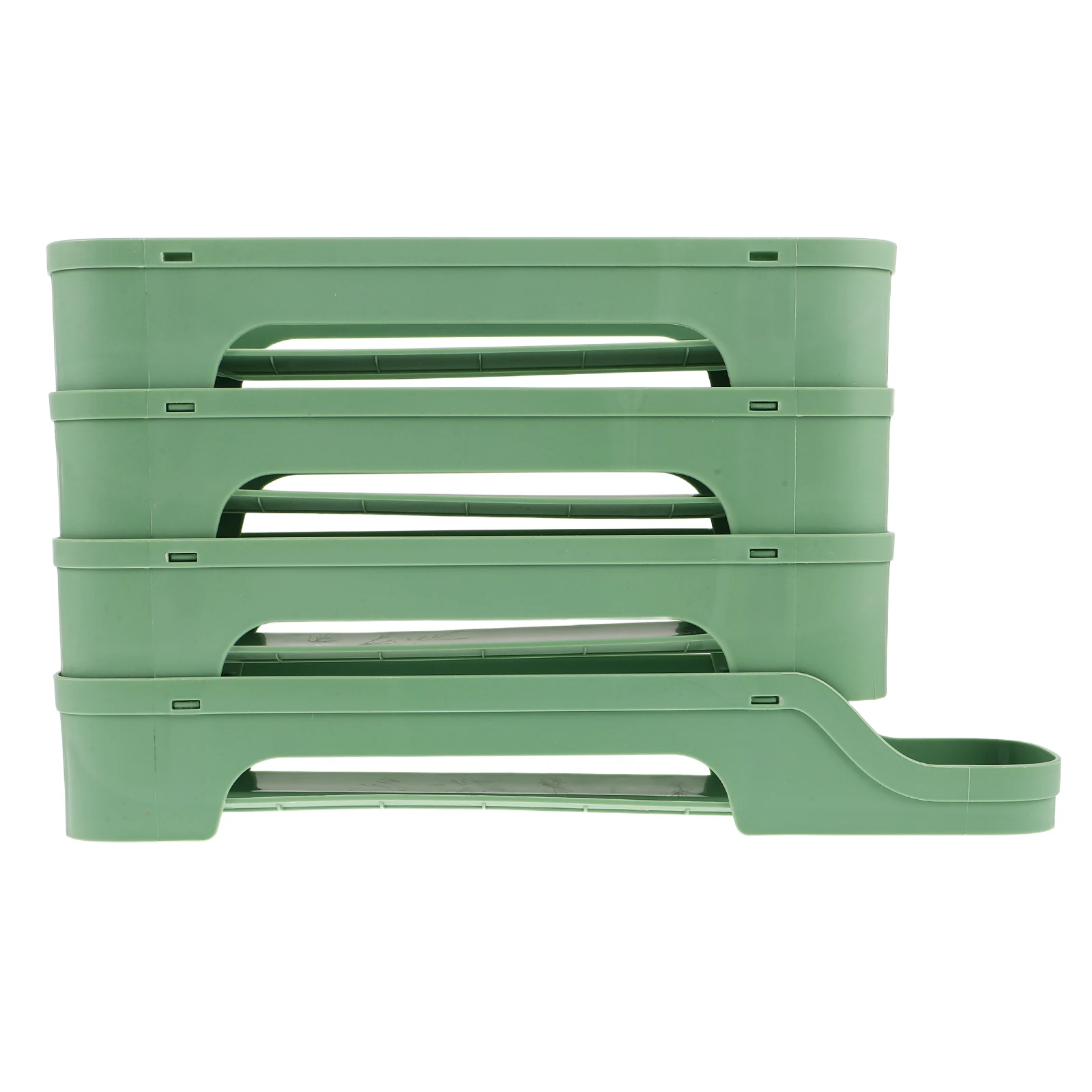 

1Set Egg Holder For Fridge Space Saving Organizer Plastic Storage Container Rack Kitchen Home Refrigerator Door Organizer