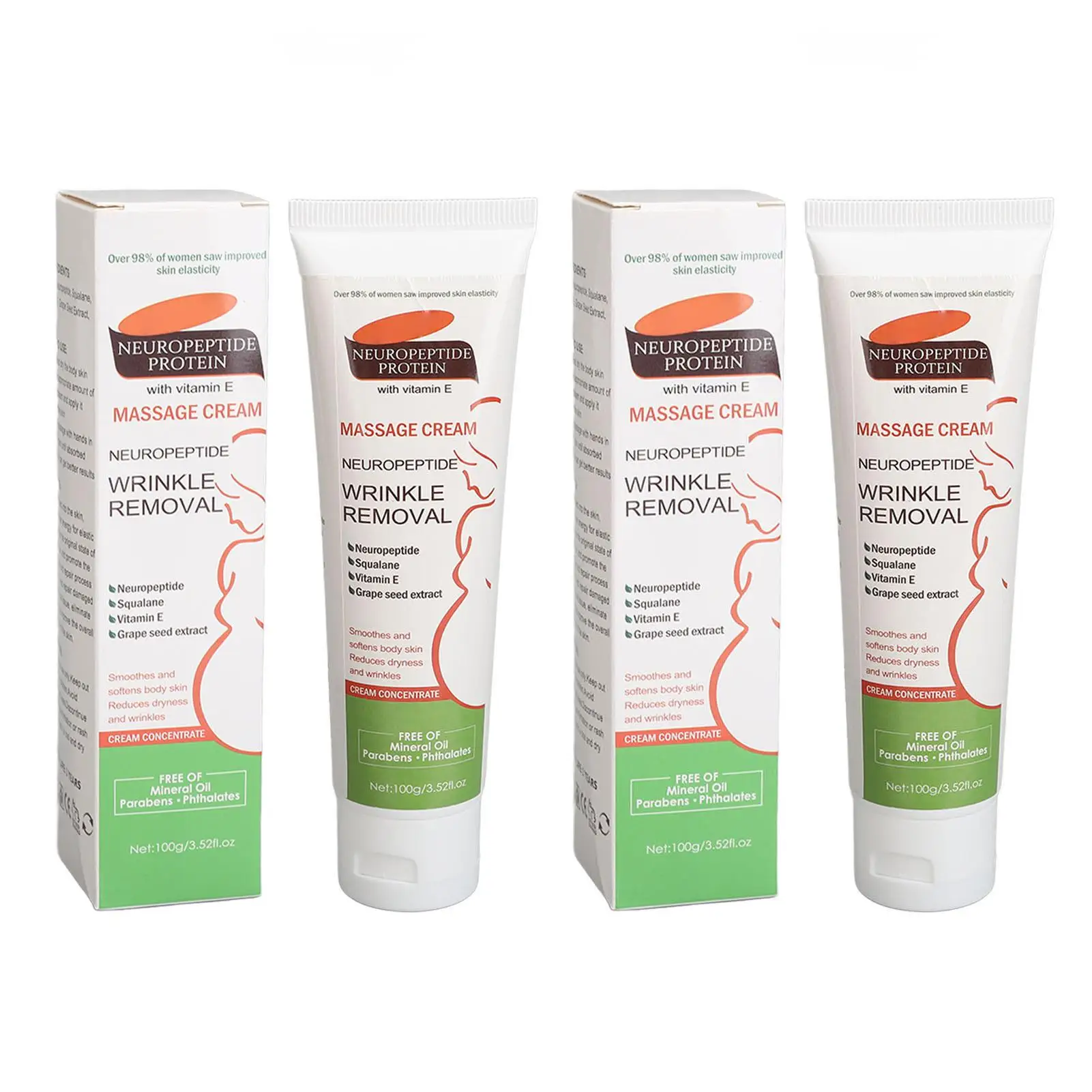 

Крем от растяжек для беременных, увлажняющий крем, повышает эластичность кожи, подтягивает для удаления ухода за телом, легко наносится