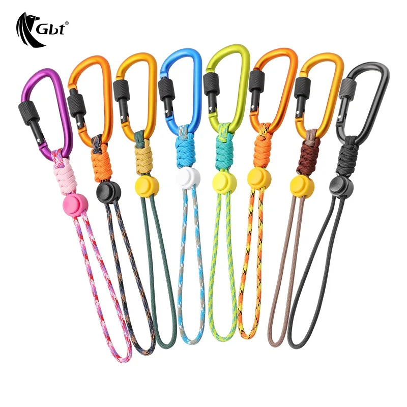 

Umbrella rope, outdoor water bottle buckle, beverage hanging rope, keychain, mountain climbing buckle