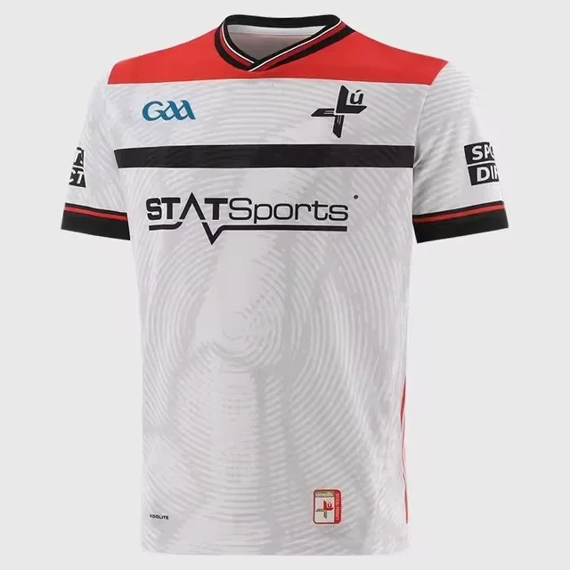 قميص Louth GAA البديل 2025 للرجال مقاس الرجبي: S-3XL-Kids-Jersey الحجم: 16--26