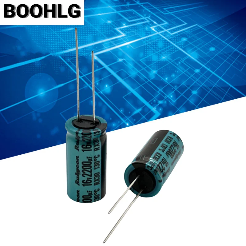 3 PCS 16v 2200 uF capacitor eletrolítico RX30 resistência de alta temperatura 130 graus
