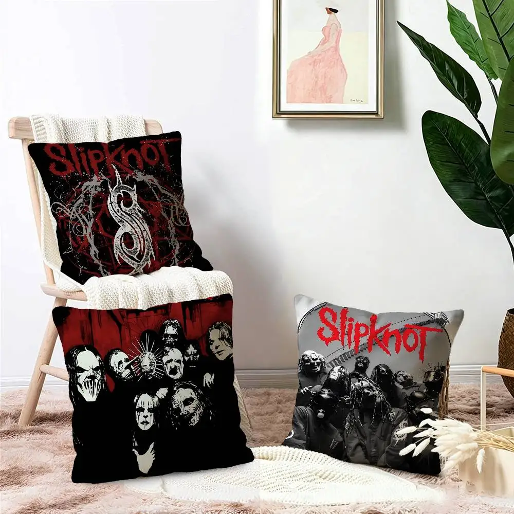 Heavy Metal Band Rap-Metal Music S-Slipknot Album Cover pillow cover sofa cushion cover home room decoration children gift