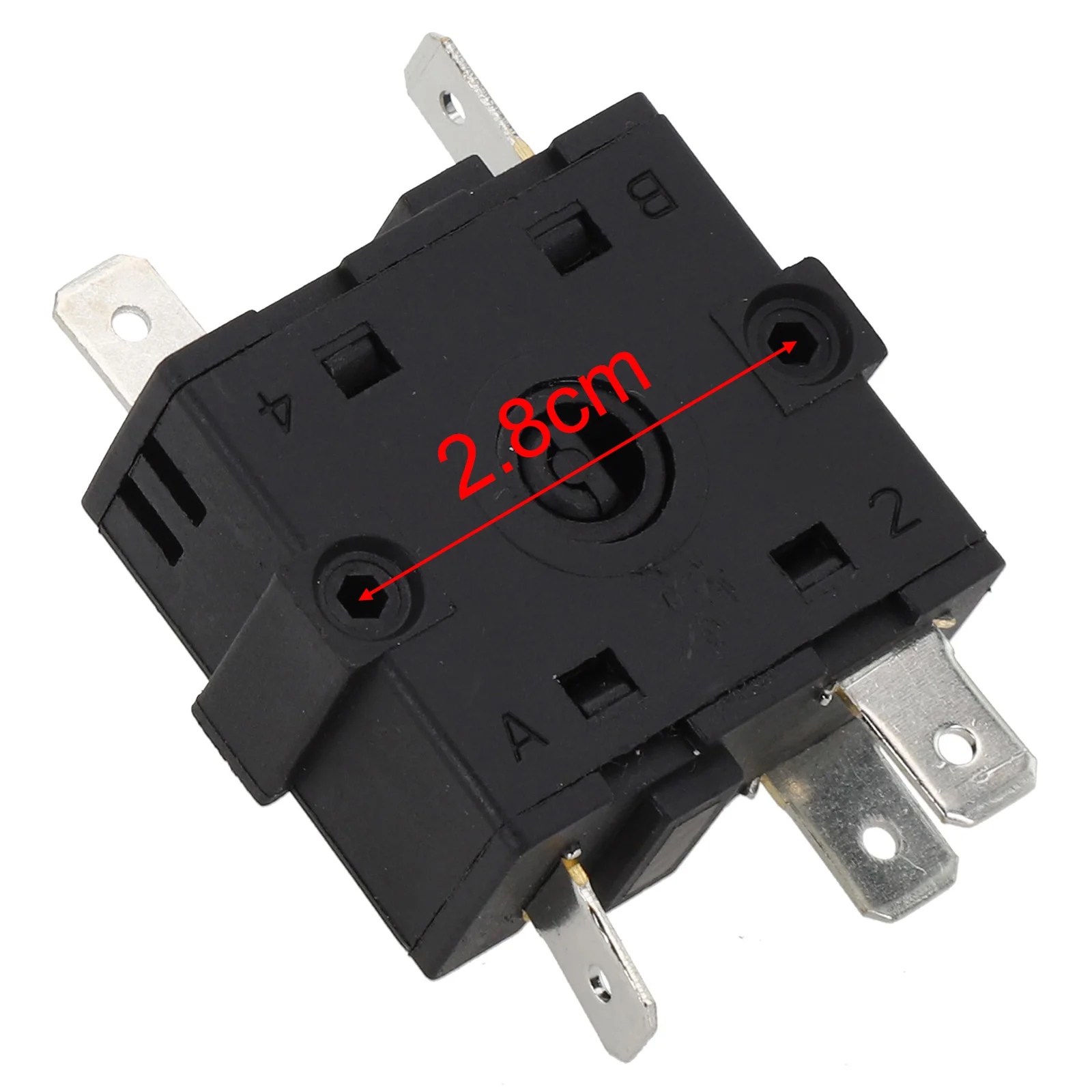 3-pin Switch Gear Adjustment Switch Contact Type 3NC 1NO Electric Heater Compatible Fan Heater Compatible Metal Material