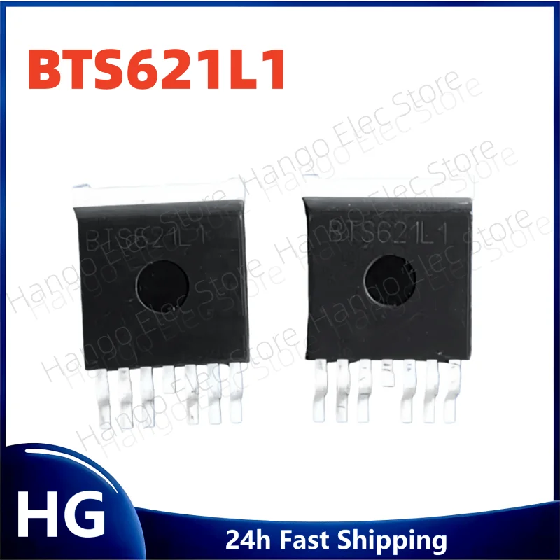 10Pcs/Lot Original BTS621L1 BTS621 BTS621L TO263-7 Automotive power IC chip  Best Quality