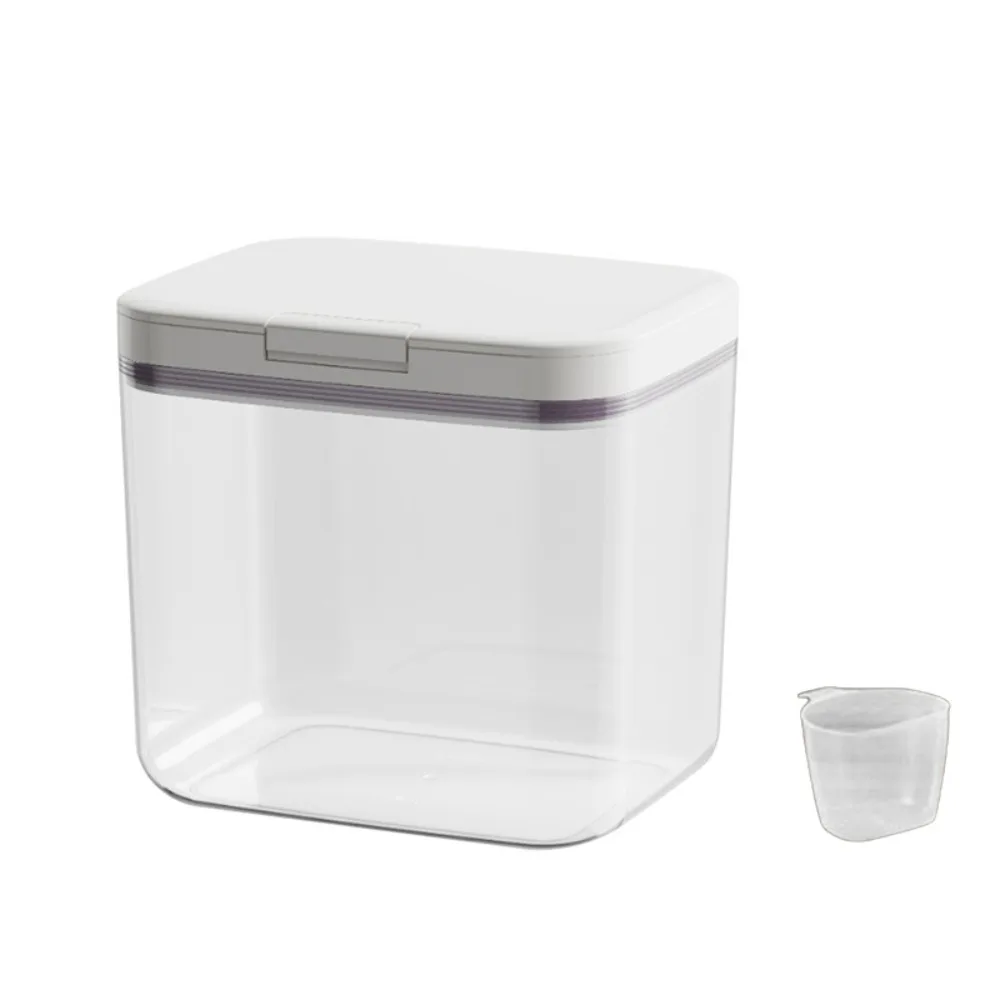 

Sealed Grain Storage Tank Dust-proof Leak-proof Food Storage Box Moisture-proof Plastic Grain Storage Organizer Washing Powder