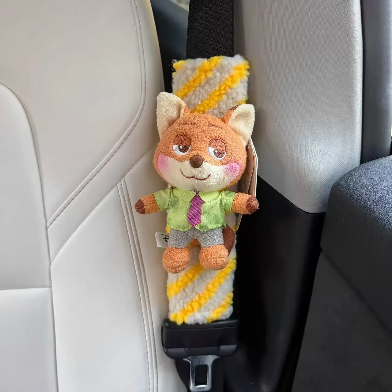 Disney Zootopia 2, Plüsch-Sicherheitsgurt, Kawaii-Puppe, Judy Hopps, Knabber, Gary, Polizist, Spielzeug, Kawaii, weiches Geschenk für Kinder und Freunde