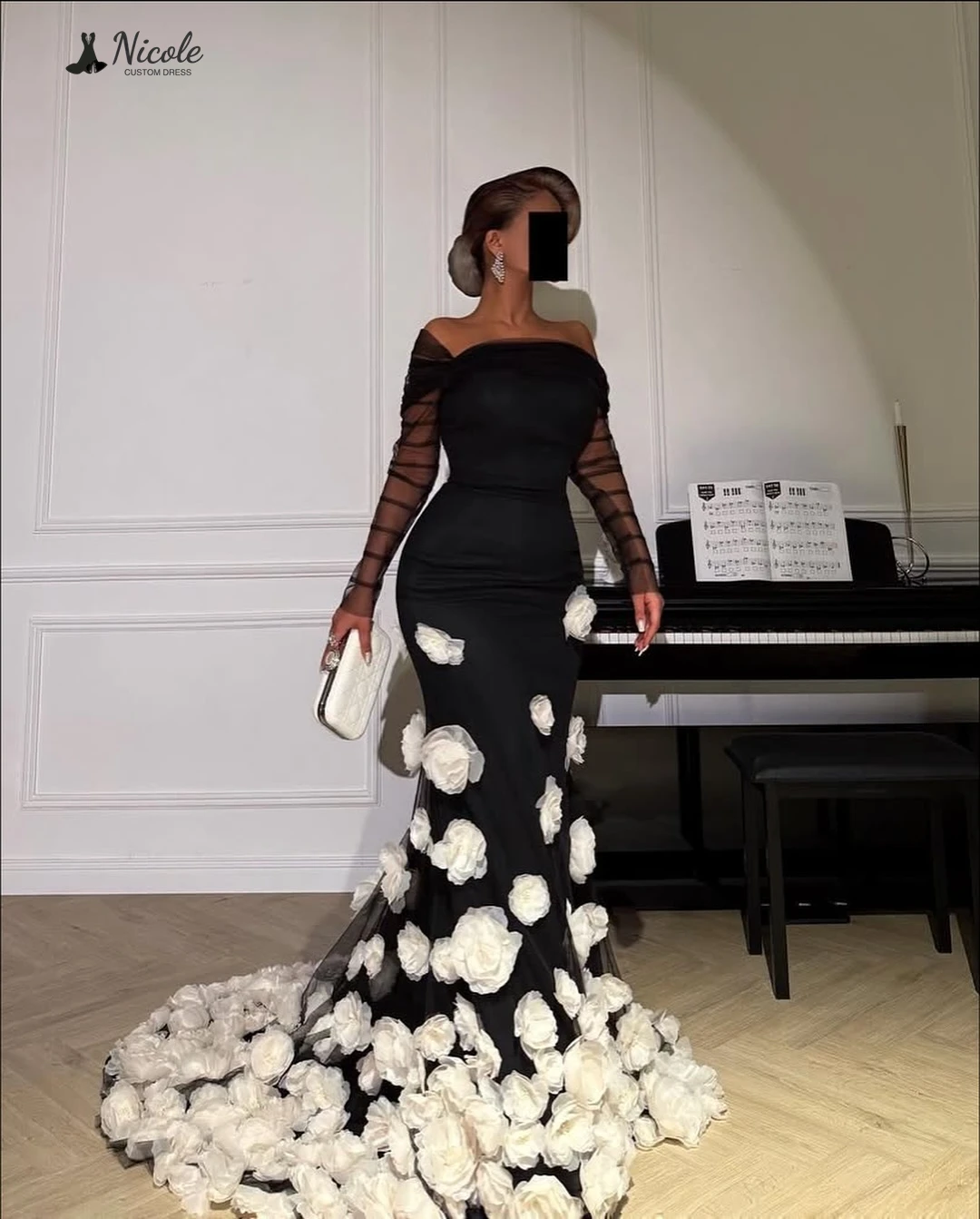 

Николь Квадратный лидер Вечерние платья Женские элегантные вечерние платья для женщин Роскошное вечернее платье 2025 На заказ Линия для выпускного вечера