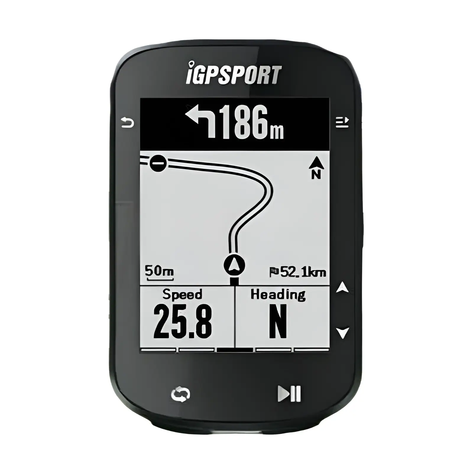 IGPSPORT-BSC200 Computador de bicicleta GPS, odômetro ciclismo, velocímetro sem fio, navegação por rota, ANT Plus, Bluetooth 5.0, acessórios
