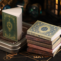 Mr. Paper 2-Book Set: Vintage Magic Bookshop Series Retro Craft Book Mystery-Themed Journal Pages DIY Scrapbook & Photo Frames