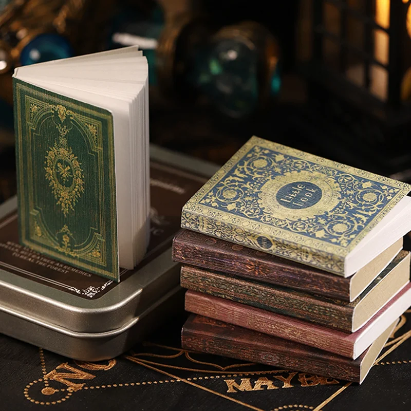 Mr. Paper 2-Book Set: Vintage Magic Bookshop Series Retro Craft Book Mystery-Themed Journal Pages DIY Scrapbook & Photo Frames