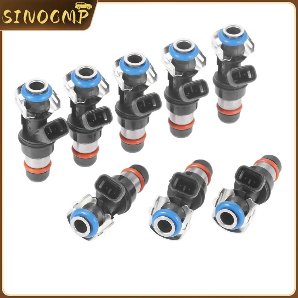 8PCS Fuel Injectors For 01-07 Chevrolet Silverado Suburban 1500 Tahoe GMC Sierra Yukon XL 1500 Buick Cadillac 17113553 17114502
