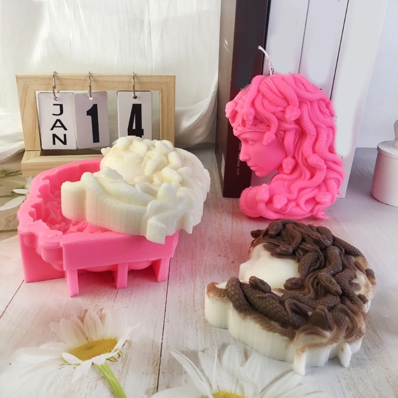 Dumeisha Statue Mold for Making Desk Ornemant Christmas Decoration Dropship