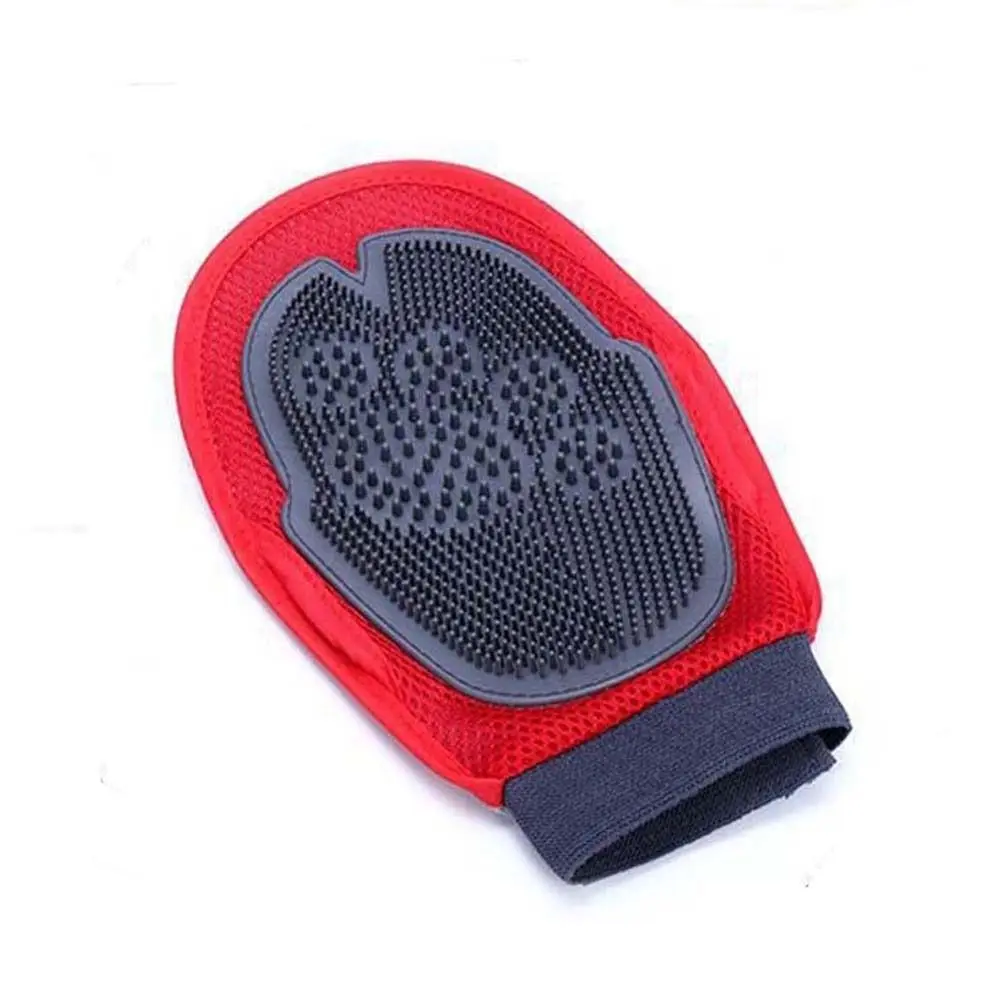 Deshedding Gentle Efficient Pet Grooming Glove Pet Supplies Pet Glove Dog Brush Glove Dog Combs Dog Bath Cleaning Supplies