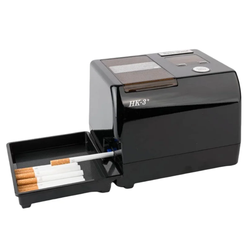 

HK-3+ Automatic Tobacco Injector Roller Machine for Smoking 6.8mm/8mm Slim/King Size 25W Cigarette Rolling Machine EU/US/AU Plug