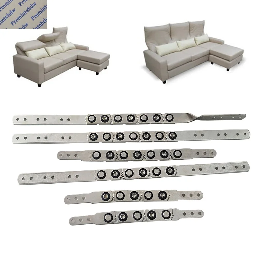 

2Pcs Sofa Sectional Chain Joint Hinge Angle Adjusting Mechanism For Arm Back Headrest