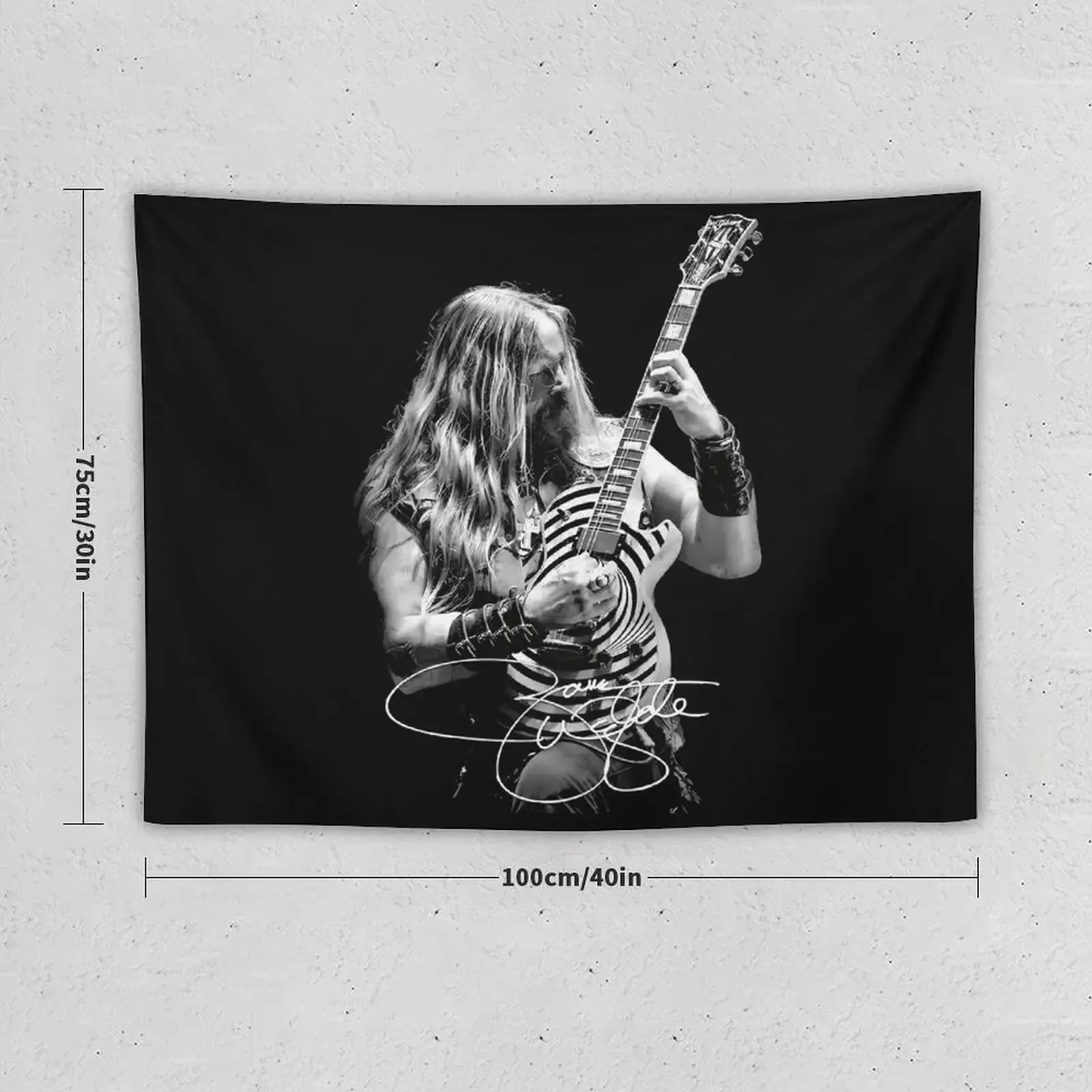 Zakk Wylde American Guitarist Singer And Songwriter Classic T-Shirt Tapestry Cute Room Decor Home Decorators Tapestry