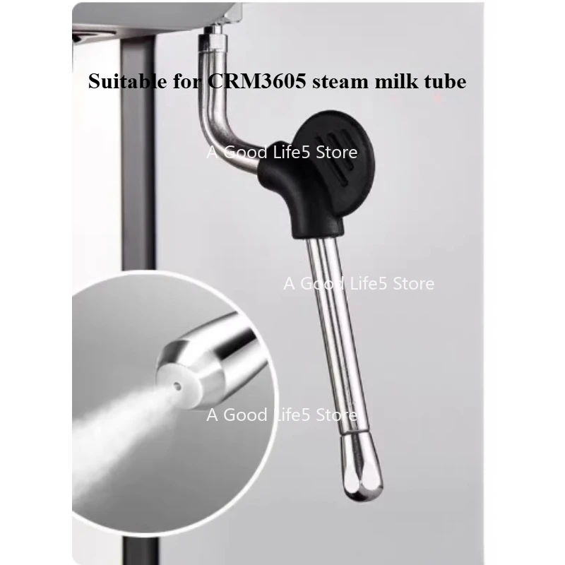Suitable for CRM3605/3005E/3601/3100/3200 Semi-Automatic Coffee Machine Steam Milk Tube/Catheter/Milk Froth