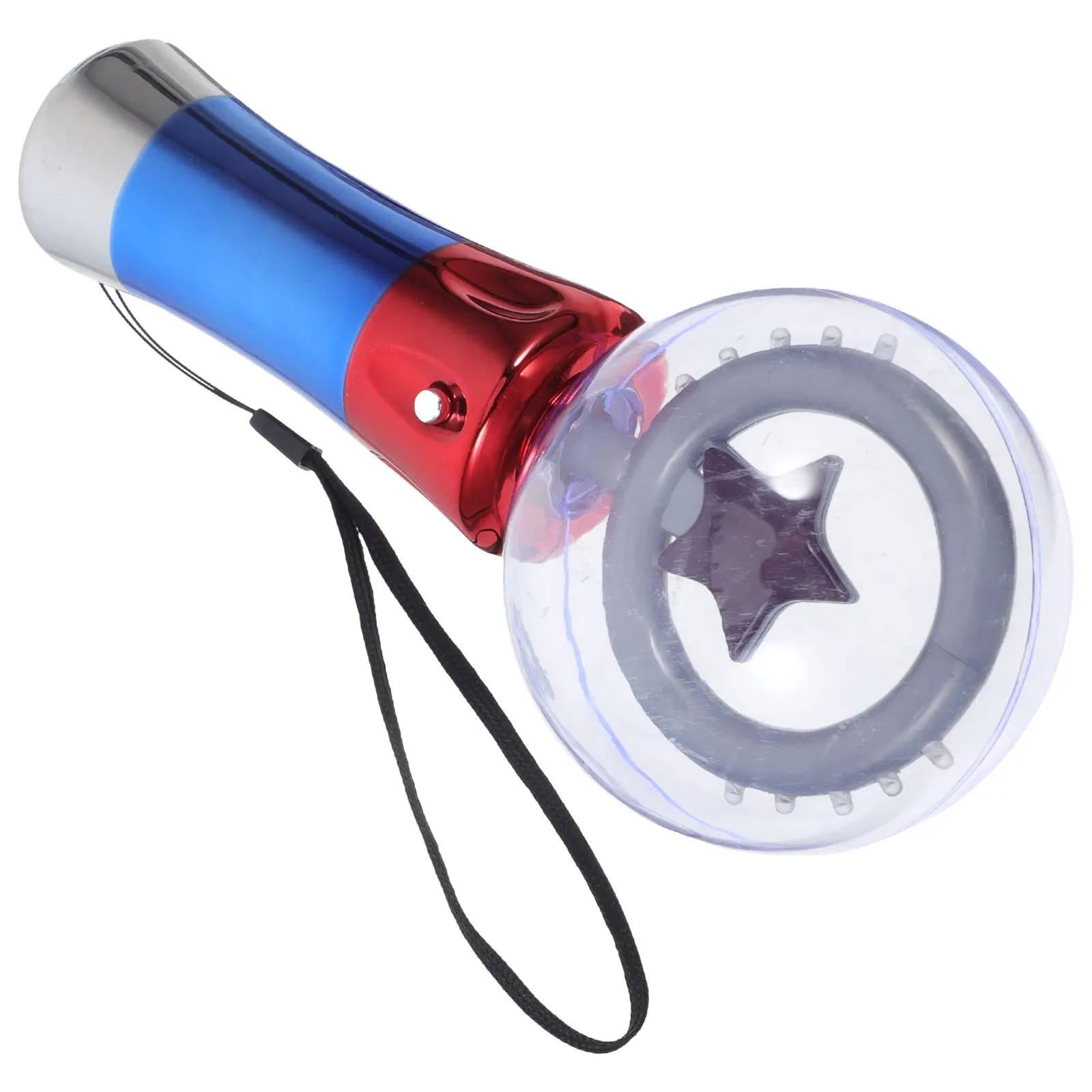 

Glowing Star Stick Light up Toys Blue Plastic Colored Sensory Party Supply Night Flashing Handheld Glow